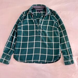 Tommy Hilfiger Green Button Down Shirt